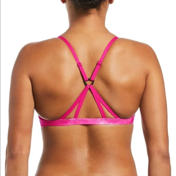NWT Nike Cloud Dye Strappy Crossback Bikini Top - Picture 2 of 10